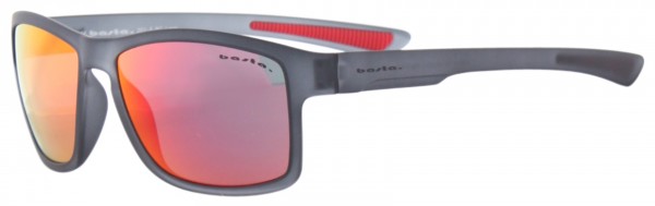 SUMMI Sunglasses clear black/red mirror 