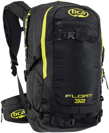 FLOAT 32 Backpack 2023 black/radioaktive lime 