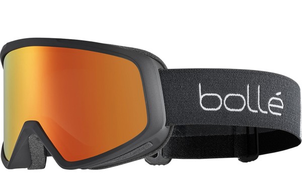 BEDROCK PLUS Goggle 2025 black matte/sunrise 