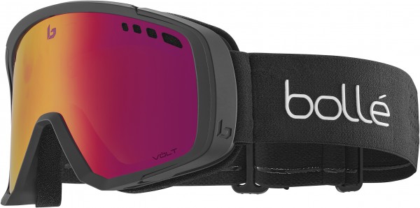 MAMMOTH Schneebrille 2026 black matte/volt ruby 