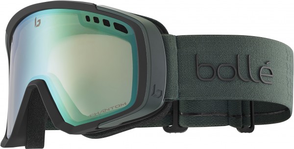 MAMMOTH Schneebrille 2025 black forest matte/phantom green emerald photochromic 