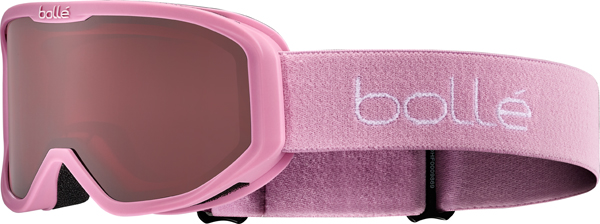 INUK Schneebrille 2025 pink matte/rosy bronze 