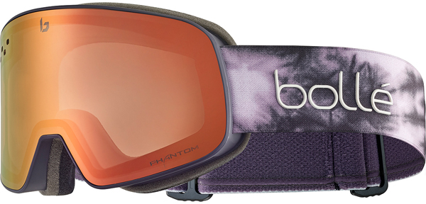 NEVADA Goggle 2025 plum tie & dye matte/phantom fire red 