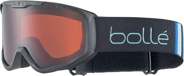 ROCKET Schneebrille 2025 black matte/rosy bronze 