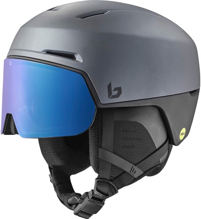 X-FUSION MIPS Helm 2025 titanium black matte/photochromic blue 