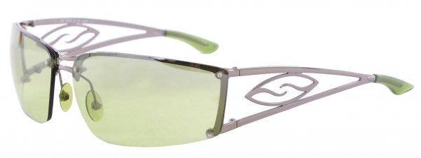 BOOKIE Sunglasses chrome/green gradient mirror 