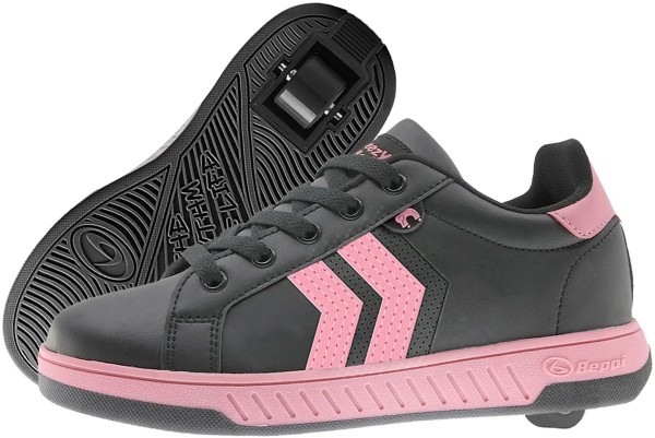 2191840 Schuh mit Rollen black/pink 