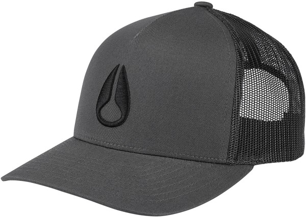 ICONED TRUCKER Cap 2026 charcoal/black 