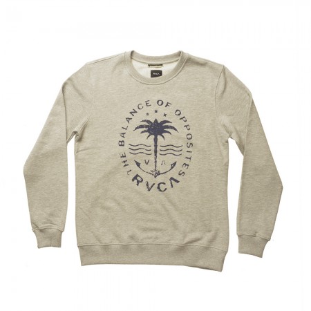 ANCHOR PALM Sweater 2017 athletic heather 