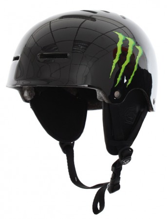 MONSTER SKULLCAP Helm black 