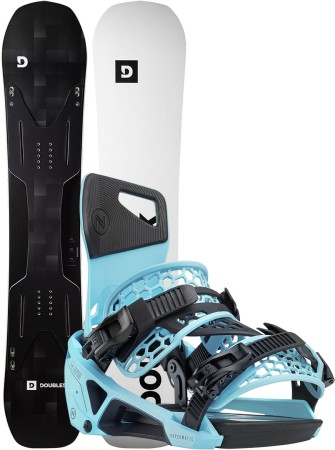 CARVING D 2026 black inkl. NIDECKER SUPERMATIC escape cyan 