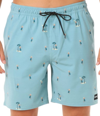 HULA BREACH VOLLEY 18 Boardshort 2025 blue lagoon 