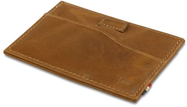 LEGGERA CARDHOLDER brushed cognac 