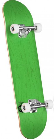 CHEVRON DETONATOR Skateboard dyed green 