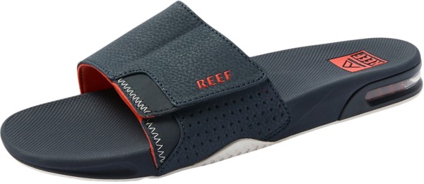 FANNING SLIDE Sandale 2025 navy/orange/white 