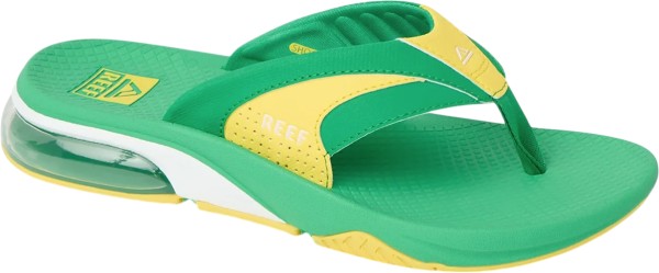 FANNING + Sandale 2026 green/yellow 
