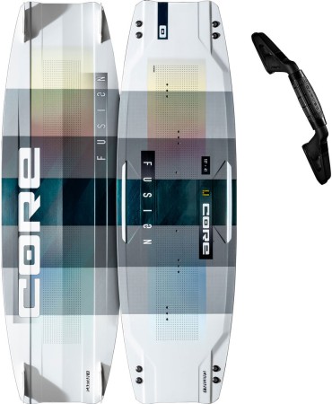 FUSION 6 LW Kiteboard + CARVED REVO Grab Handle 