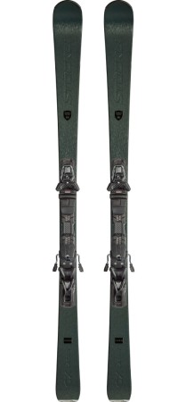 LASER CX OREA Ski Set 2024 163 | MC11 black + MC D20 plate black/white