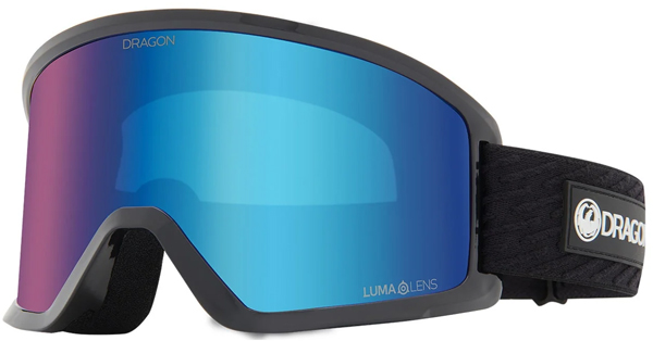 DX3 PLUS Goggle 2025 icon blue/lumalens blue ion + lumalens dark smoke 
