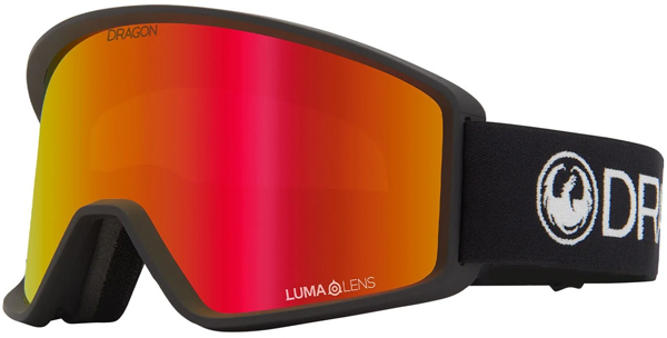 DXT Goggle 2026 black/lumalens red ion 