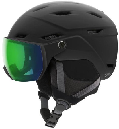 SURVEY Helm 2024 matte black/chromapop everyday green mirror 