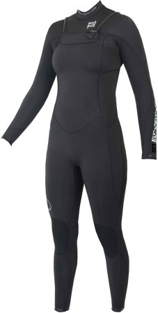 DIVINE OYSTERPRENE 4/3 FRONT ZIP Full Suit 2025 black 