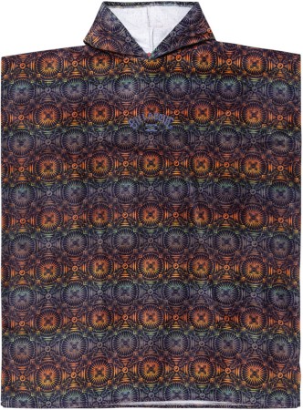 HOODED TOWEL Poncho 2025 aged indigo 