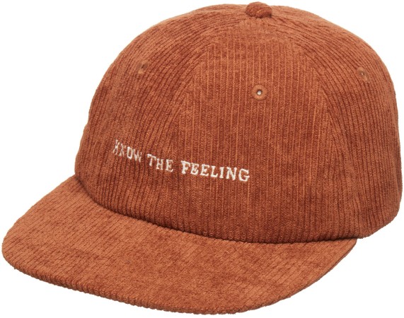 CORD STRAPBACK Cap 2026 rustic brown 