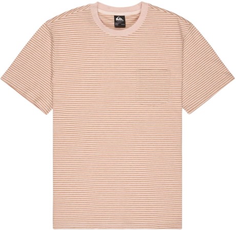 LOPAZ STRIPED POCKET T-Shirt 2026 rose water lopaz stripes 