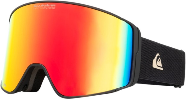 STORM Schneebrille 2025 black/clux red mirror 