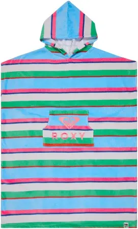 STAY MAGICAL PRINTED Poncho 2026 cloud dancer classic stripe 