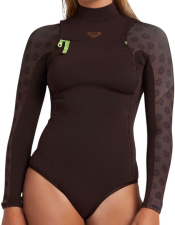 1.5 ELITE XT STRETCH FRONT ZIP LS Shorty 2025 coconut shell 