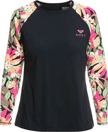 PRINTED LS Lycra 2024 anthracite palmsong 