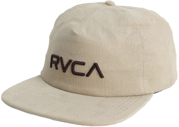 BIG RVCA CORD SNAPBACK Cap 2026 silver bleach 