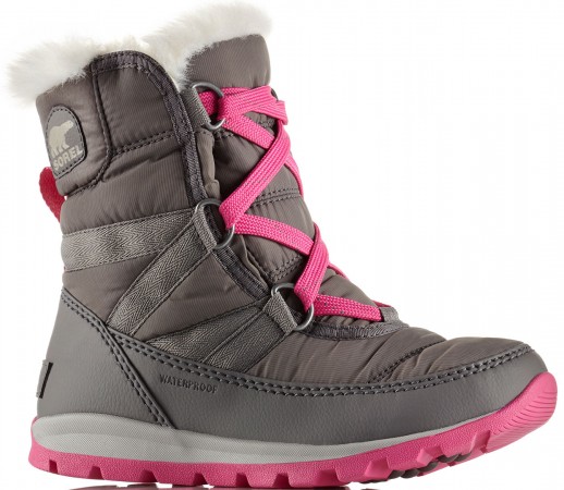 WHITNEY SHORT LACE YOUTH Boot 2018 quarry/pink ice 