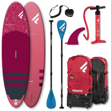 DIAMOND AIR 9,8 SUP 2024 inkl. PURE 3-Piece Paddel 