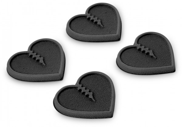 MINI HEARTS Stomppad 2025 black 