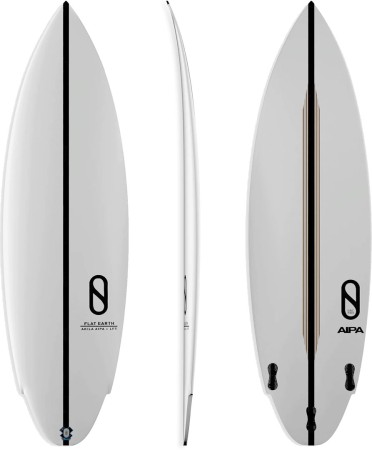 FLAT EARTH LFT FUTURE Surfboard round 