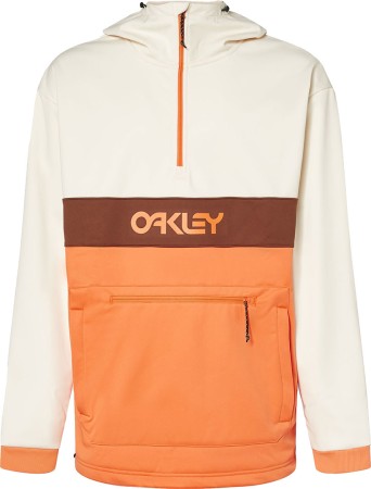 TNP NOSE GRAB SOFTSHELL Hoodie 2024 arctic white/soft orange 