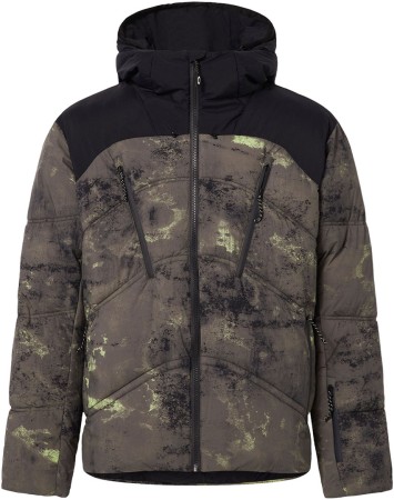 TC RYKKINN Jacket 2025 oxidation print green 