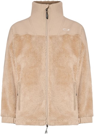 WOMENS MOUNTAIN FIRE SHERPA Zip Fleece 2025 humus 