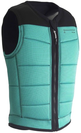 SECTION Weste 2025 black/teal 