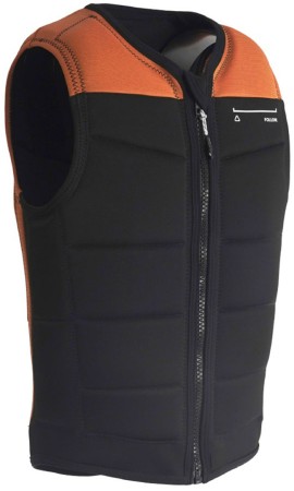 SECTION Weste 2025 orange/black 