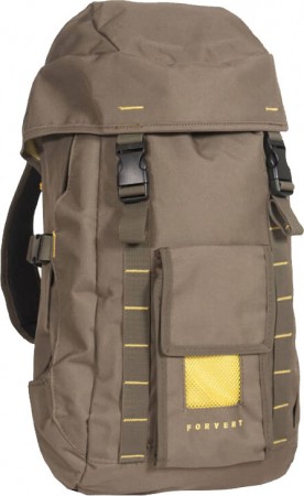 LASSE Backpack olive/yellow 