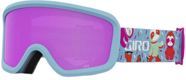 CHICO 2.0 Schneebrille 2025 light harbor blue phil/amber pink 