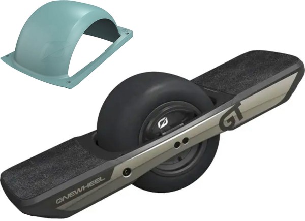 ONEWHEEL GT SLICK TIRE black incl. FENDER KIT mint 