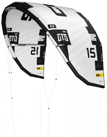 GTS 6 LW Test-Kite white/black 