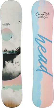FLAIR Snowboard 2025 leaf 