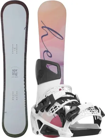 SPRING 142 2024 inkl. NIDECKER SUPERMATIC white 