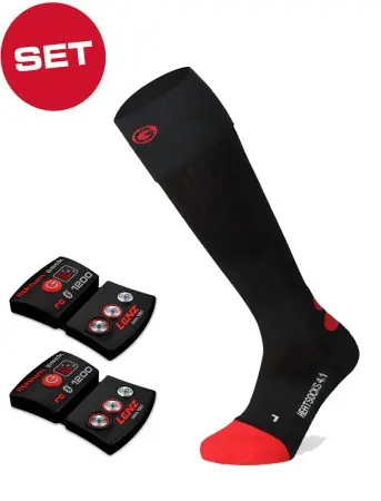 HEAT 4.1 Socken 2026 inkl. LITHIUM RCB 1200 Pack 